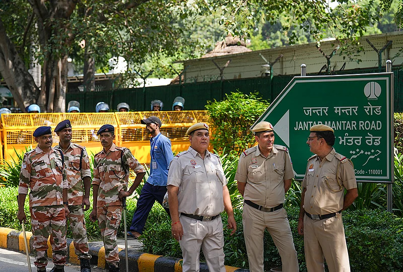 Jantar Mantar Protest 